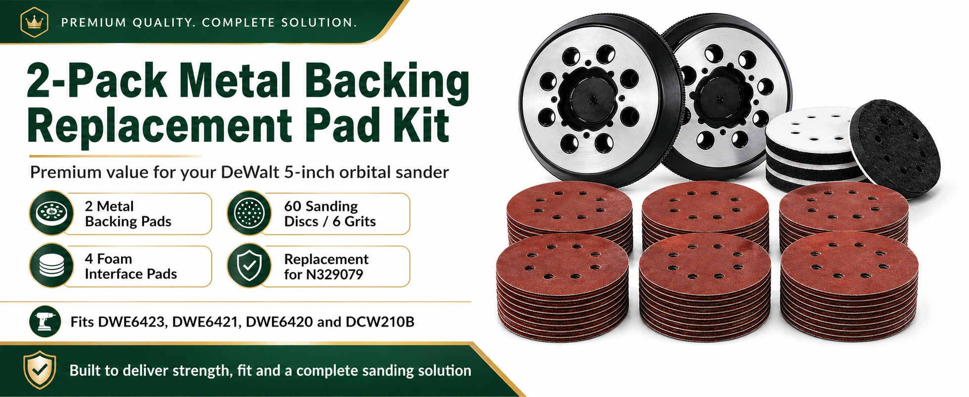 WALIFEVA Metal Backing Sander Pad 官方产品图片 10